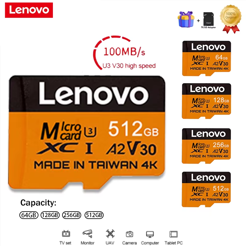 Microsd Card Tablet - Lenovo Secure 512GB SD Cards Micro
