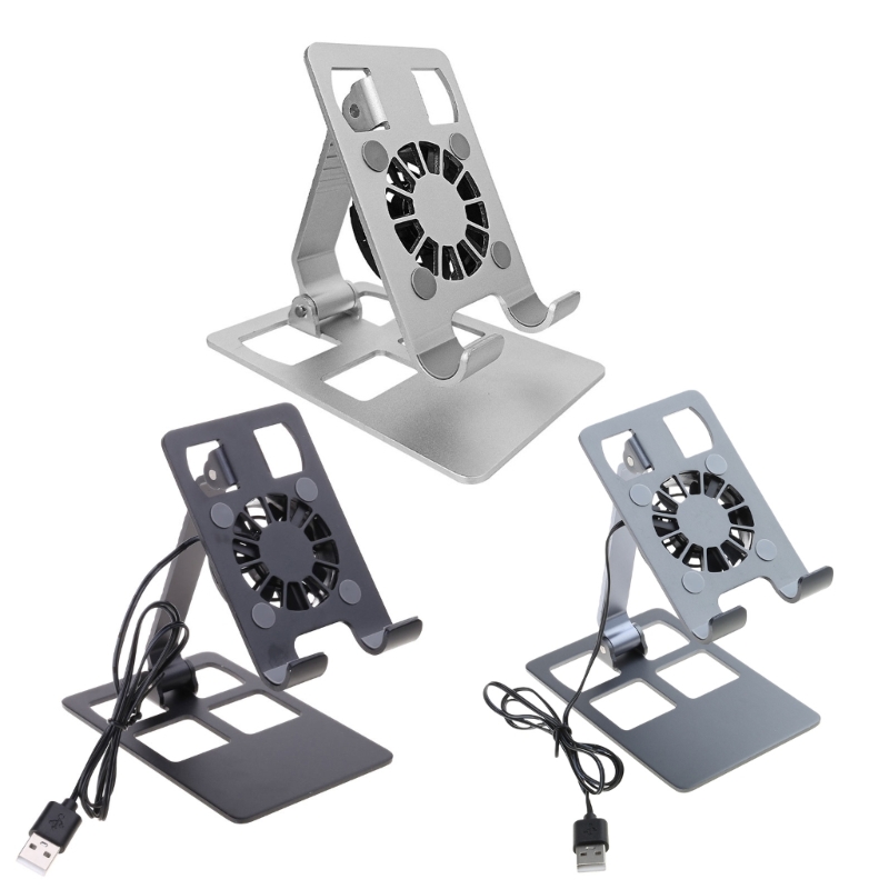 Tablet Stand Accessories - Giá Đỡ Điện Thoại Động Quạt