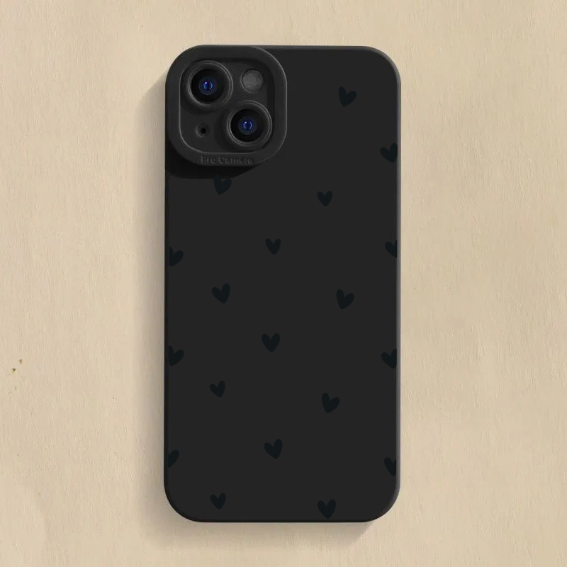 Black Love Heart Protector Pho - đánh giá và giá Samsung Galaxy S24