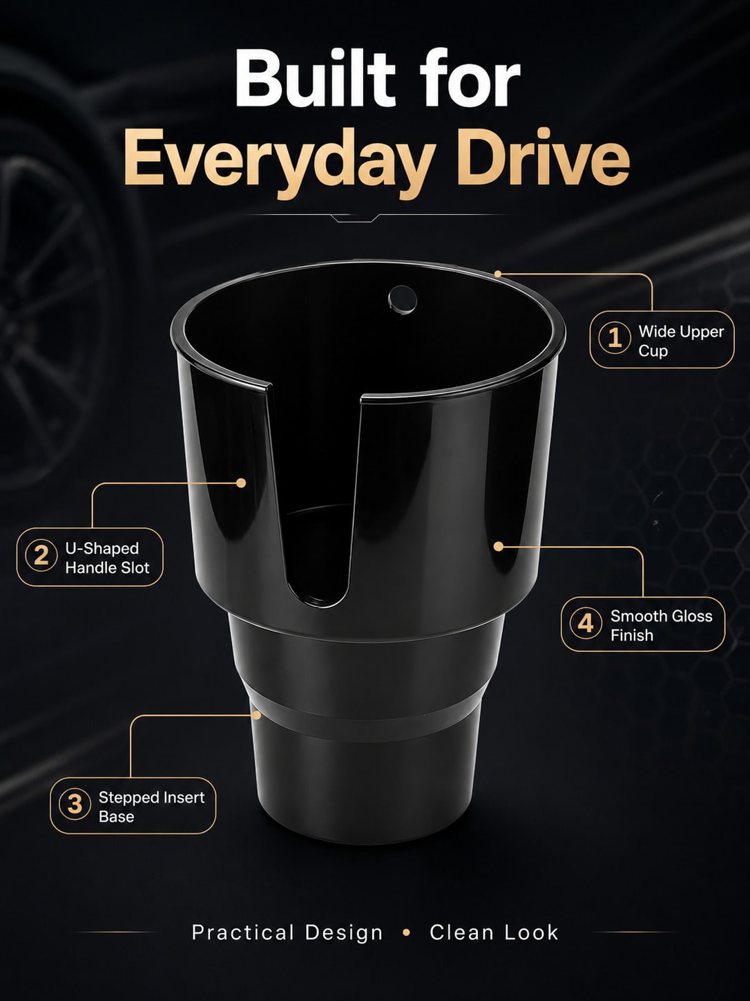 Car Cup Holder Expander Adapte - đánh giá và giá Tablet Accessories For Car