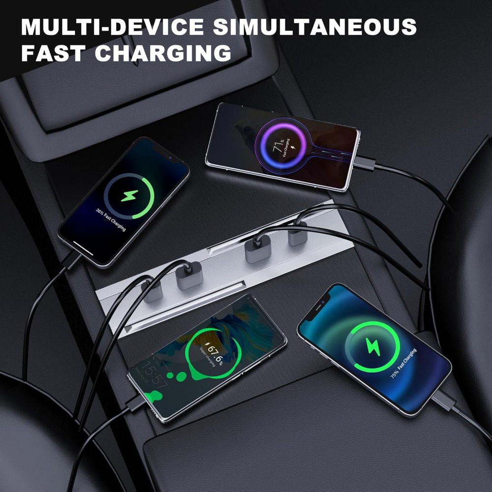 Interior Accessory For Tesla M - đánh giá và giá Usb Hub Type C