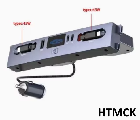 Multi‑Port Car Charger Hub, Du - đánh giá và giá Usb Hub Type C