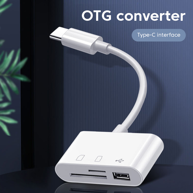 3-in-1 Type C Card Reader Micr - đánh giá và giá Microsd Card Tablet