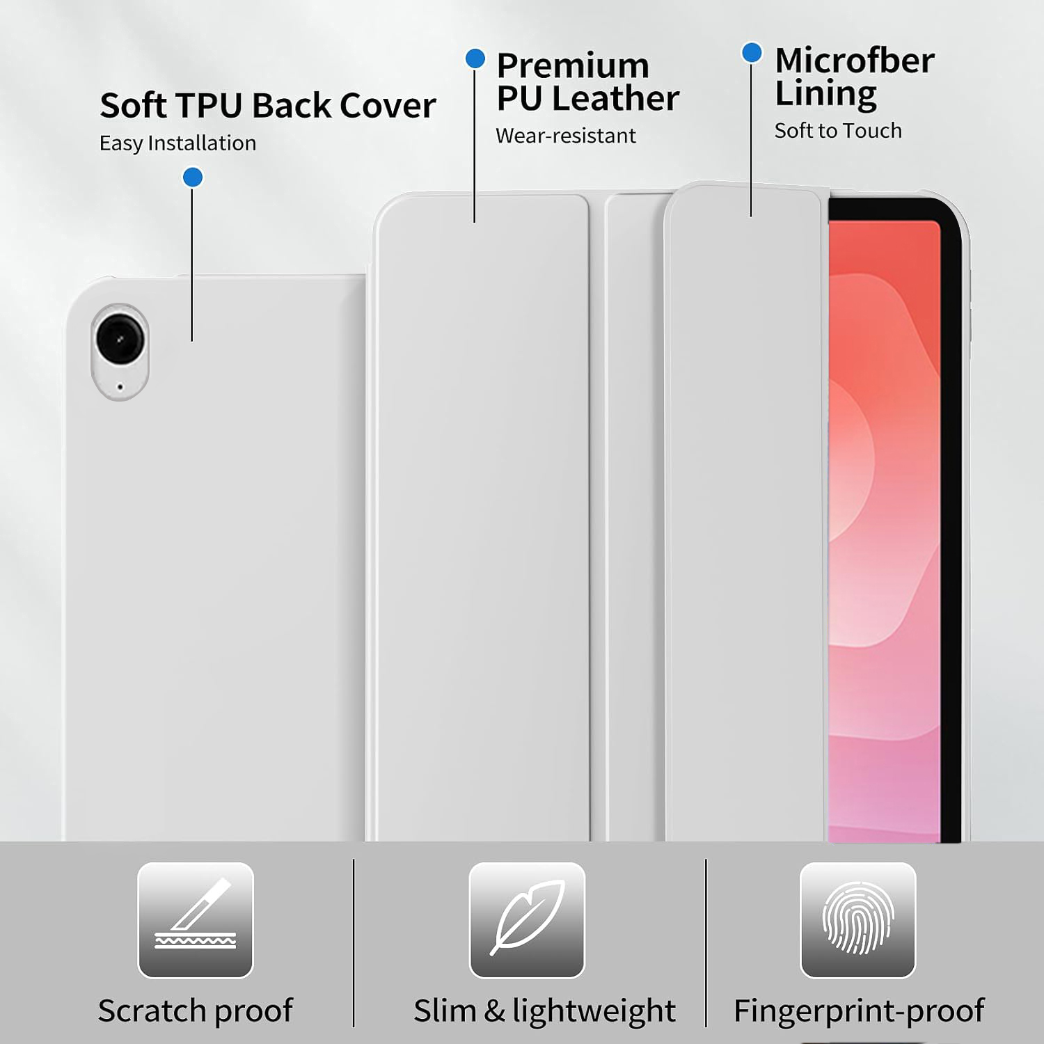 Tri-fold Flip Case For Samsung - đánh giá và giá Samsung Tablet S11 Accessories