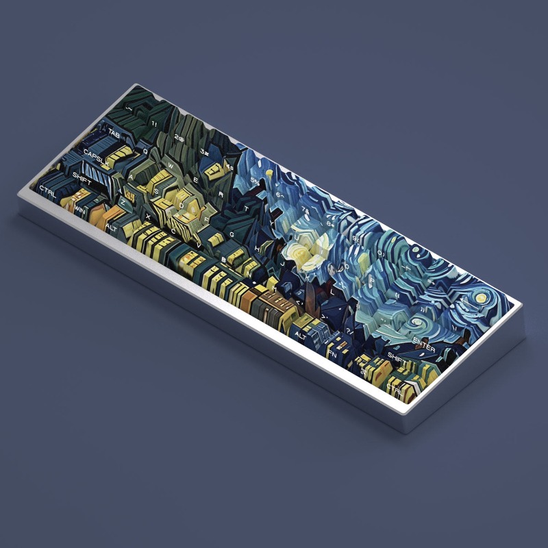 Van Gogh Starry Sky Theme Keyc - đánh giá và giá Tablet Accessories For Gaming