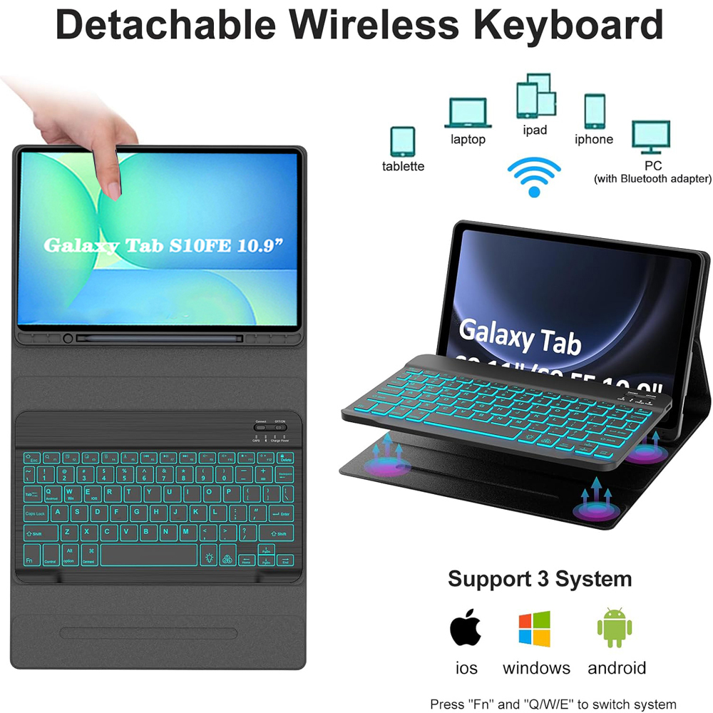 Case for Samsung Galaxy Tab S1 - đánh giá và giá Samsung Tablet Keyboard Accessories