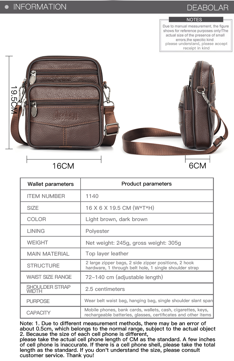 Men's New Genuine Leather Cros - đánh giá và giá Tablet Shoulder Bag