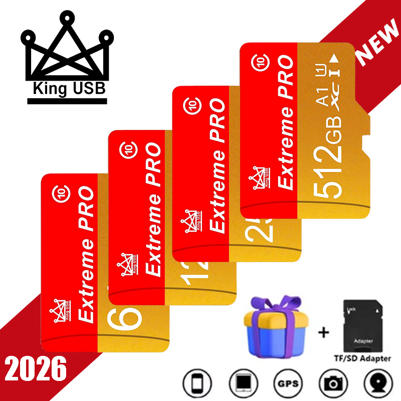 Class 10 Micro TF 256GB 512GB  - đánh giá và giá Microsd Card Tablet