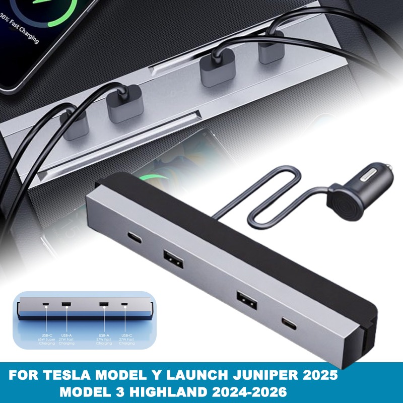 Center Console Car Adapter Mul - đánh giá và giá Usb Hub Type C
