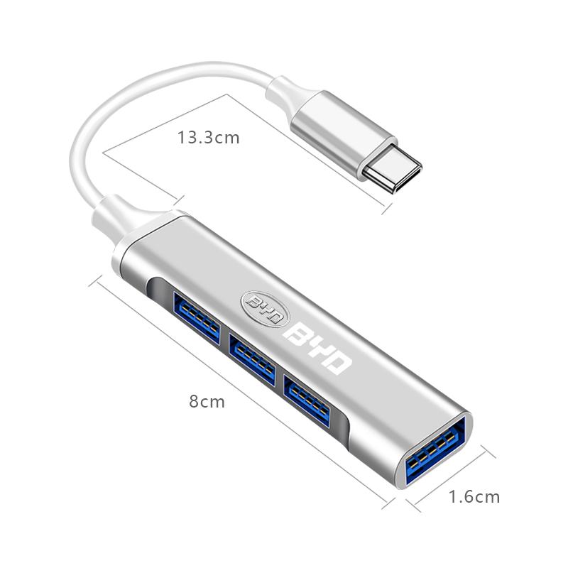 Type-C Turn USB Adapter Multi  - đánh giá và giá Usb Hub Type C