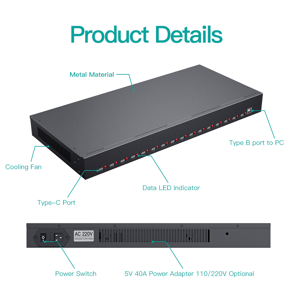A-165C Sipolar 16 Port Usb c H - đánh giá và giá Usb Hub Type C