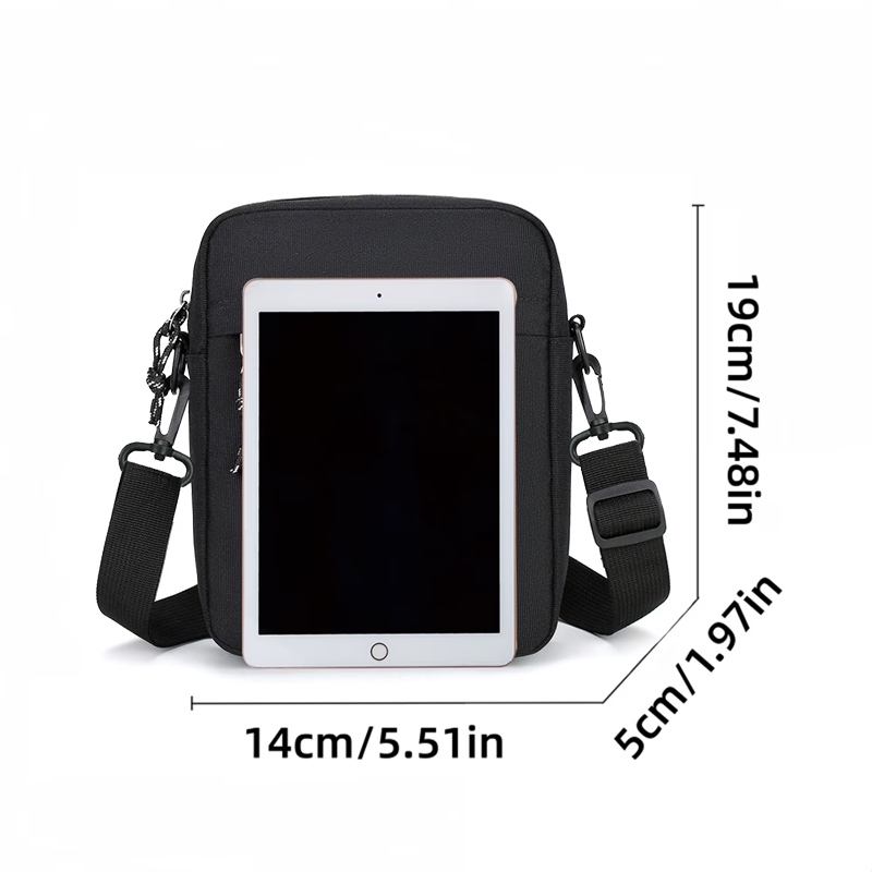 Daily Wear Simple Square Cross - đánh giá và giá Tablet Shoulder Bag