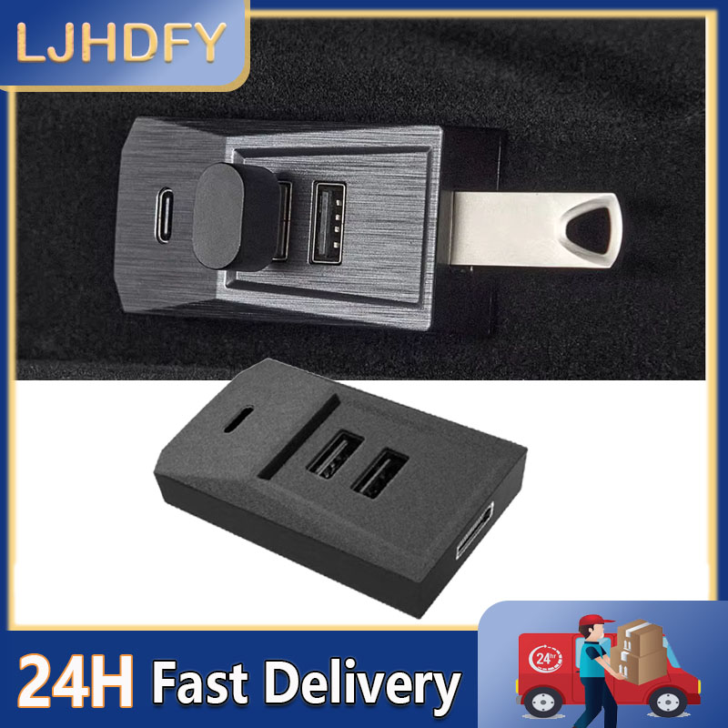 Đế cắm cho Ô Tô Hộp Đựng Găng  - đánh giá và giá Usb Hub Type C